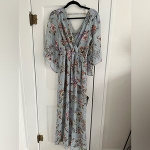 Floral maxi dress